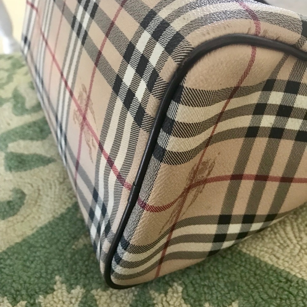 Authentic Check Haymarket Boston Bag - Picture 6 of 8